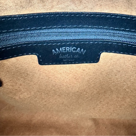 American leather Co. Marietta Knot Suede Hobo Bag - Picture 6 of 8